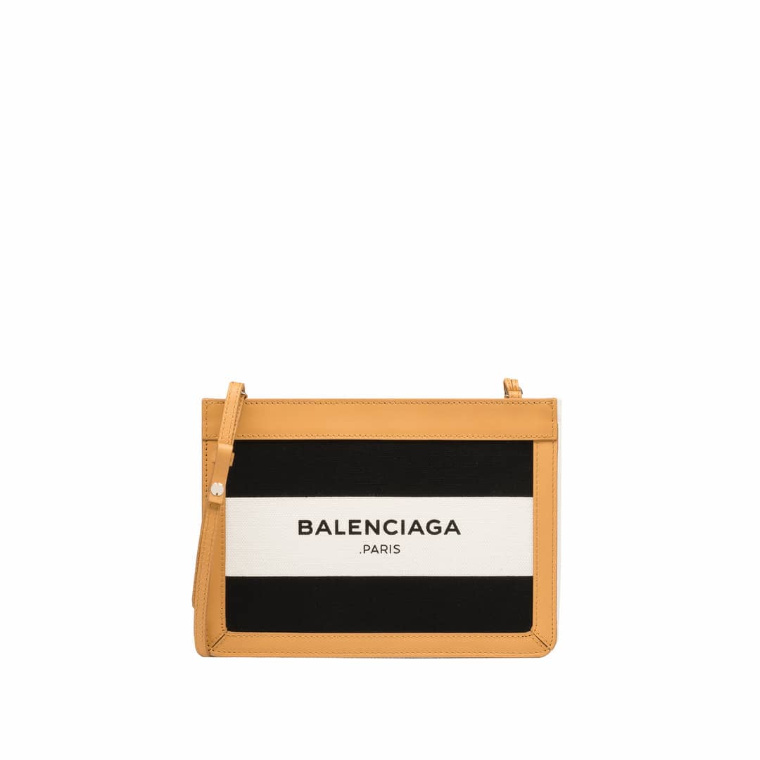 balenciaga navy pochette uk