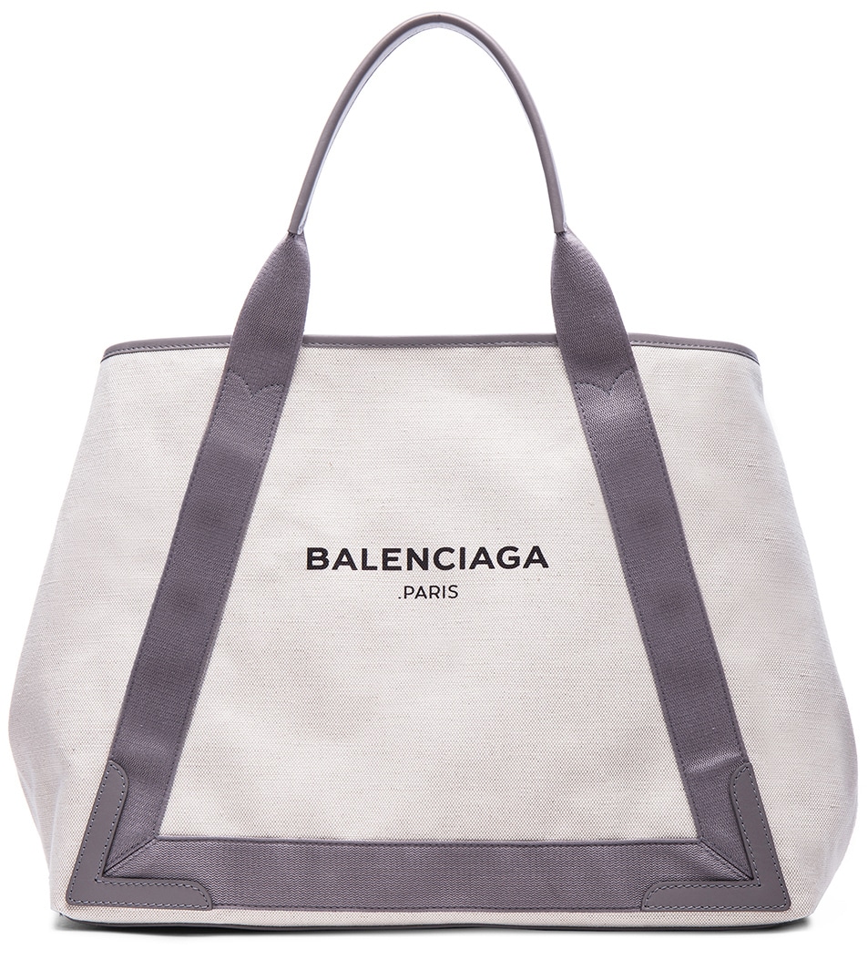 Balenciaga Medium Canvas Tote Bag