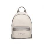 Balenciaga Natural/Gris Taupe Navy Backpack Bag