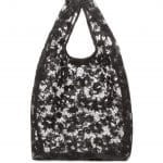 Balenciaga Noir Lace Shopper Bag