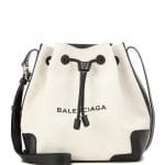 Balenciaga Noir/Natural Navy Bucket Bag