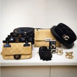 Chanel Beige and Black Flap Bags - Fall 2016