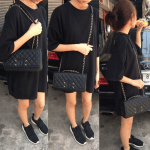 Chanel Black CC Filigree Flap Bag