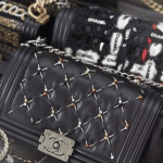 Chanel Black Studded Boy Bag - Fall 2016