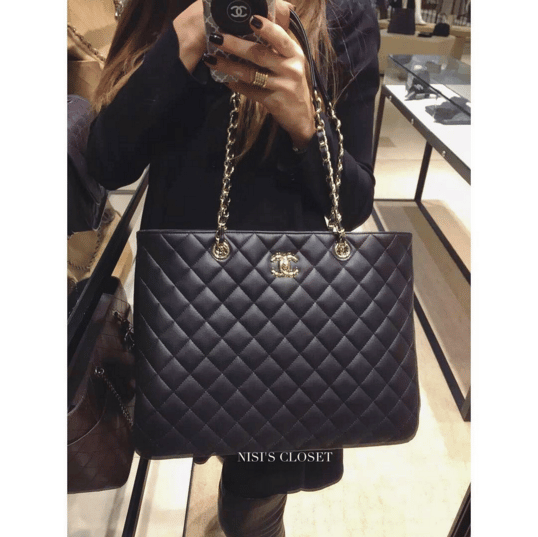 Chanel Timeless Classic Tote Bag From Cruise 2016 Collection - Spotted  Fashion