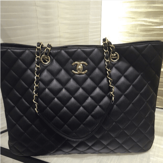 Chanel Timeless Classic Tote Bag From Cruise 2016 Collection - Spotted ...