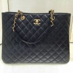Chanel Black Timeless Classic Tote Bag