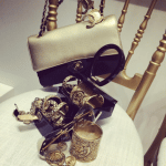 Chanel Black/Gold Flap Bag and Accessories - Fall 2016