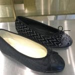 Chanel Denim Ballerina Flats