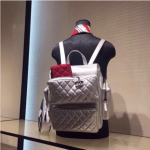 Chanel Silver Casual Rock Backpack Bag