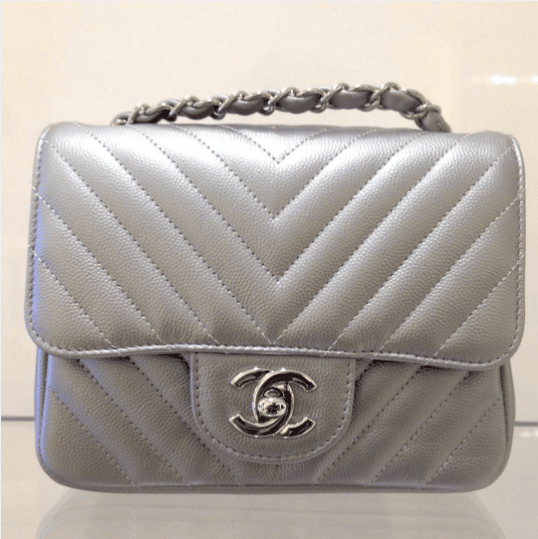 Chanel Metallic Silver Bags From Spring/Summer 2016 | Spotted Fashion