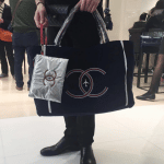 Chanel Silver/Blue Beachwear Reversible Tote Bag 2