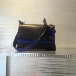 Dior Black/Blue Be Dior Double Flap Bag