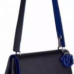 Dior Dark Blue/Blue Be Dior Double Flap Bag