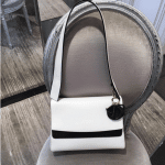 Dior White/Black Be Dior Double Flap Bag 2