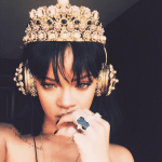 FRENDS x Dolce & Gabbana Gold Crown Embellished Headphones 2