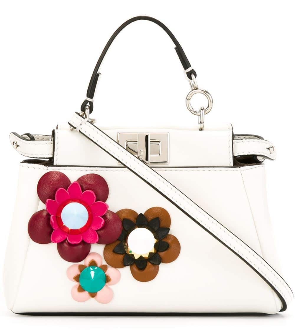 Fendi Micro Peekaboo Crossbody Bag