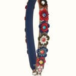 Fendi Multicolor Elaphe Flowerland Strap You