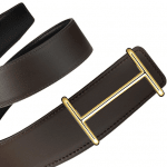 Hermes Black Box and Chocolate Brown Chamonix Gold Idem Belt