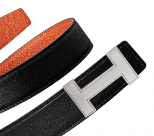 all black hermes belt