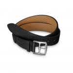 Hermes Black Feu Orange Belt Kit H Silver Buckle 80cm Constance Unisex -  Chicjoy