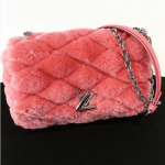 Louis Vuitton Pink Malletage Fur Go-14 Bag - Pre-Fall 2016