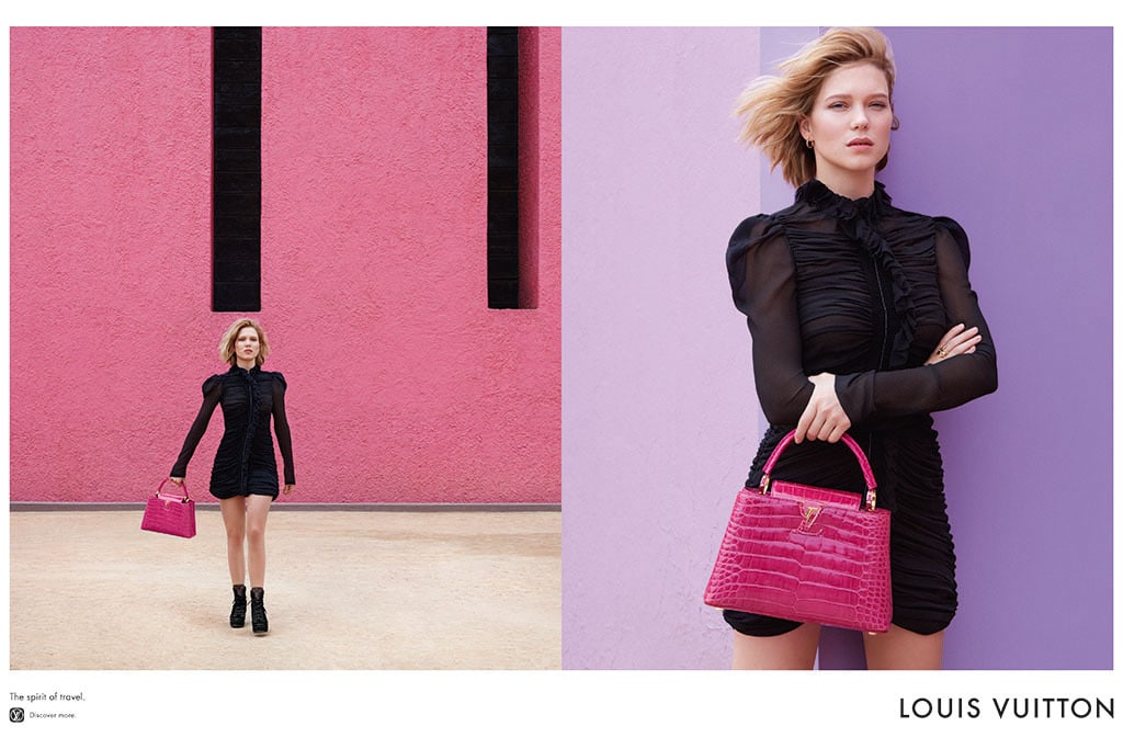 Louis Vuitton Pre-Fall 2016 Spirit Of Travel Campaign Stars Léa Seydoux -  Spotted Fashion