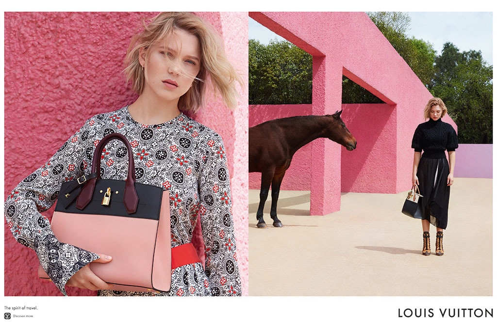 THE SPIRIT OF TRAVEL OF LEA SEYDOUX / LOUIS VUITTON - Arc Street