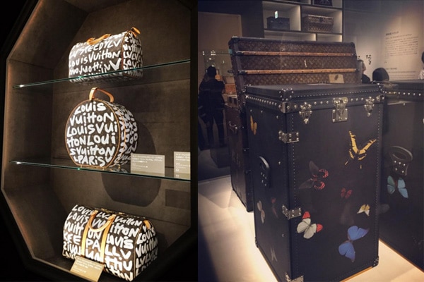 Louis Vuitton Opens Volez, Voguez, Voyagez Exhibition In Tokyo