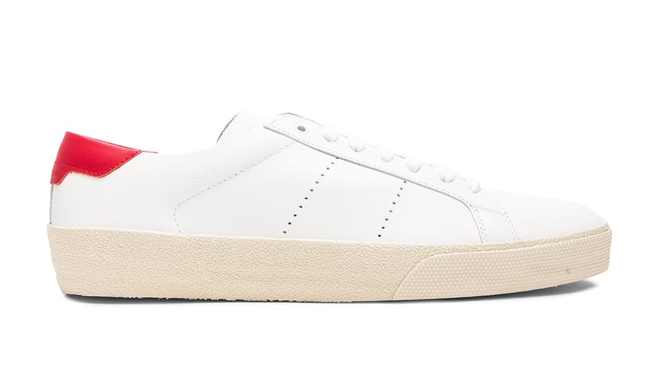 Saint Laurent Court Classic Leather Sneakers