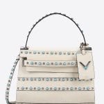 Valentino Ivory My Rockstud Rolling Single Handle Bag