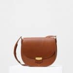 Celine Caramel Supersoft Calfskin Medium Trotteur Shoulder Bag