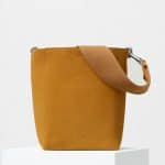 Celine Daffodil Double Sided Suede Calfskin Small Sangle Shoulder Bag