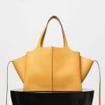 Celine Daffodil Medium Tri-Fold Shoulder Bag