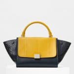 Celine Imperial Multicolor Shiny Python Small Trapeze Bag