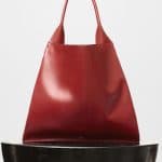 Celine Light Burgundy Medium Shopper Shoulder Bag