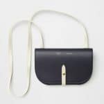 Celine Navy Strap Clutch On Strap Bag