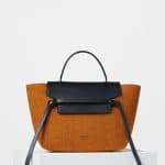 Celine Orange Felt Mini Belt Bag