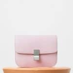 Celine Pale Pink Lizard Medium Classic Box Bag