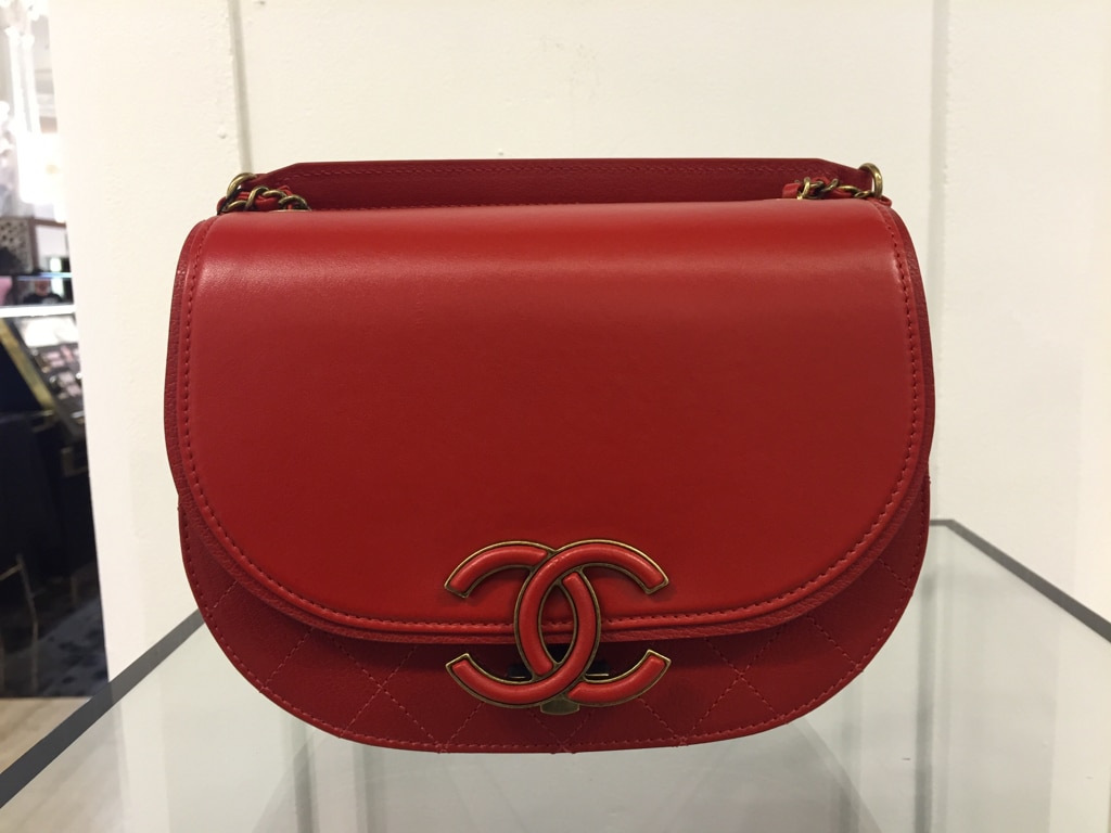 Chanel Red Coco Curve Bag