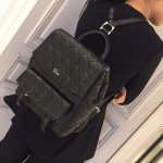 Dior Black Stardust Backpack Large Bag 2