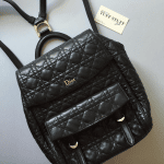 Dior Black Stardust Backpack Large Bag 4