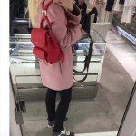 Dior Red Stardust Backpack Small Bag