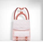 Dior Three-Tone Pink Small Stardust Backpack Bag