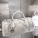 Dior White Connect Duffel Bag