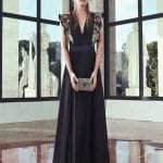 Fendi Black Embellished Micro Baguette Bag - Resort 2017