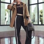 Fendi Black Studded Backpack Bag - Resort 2017