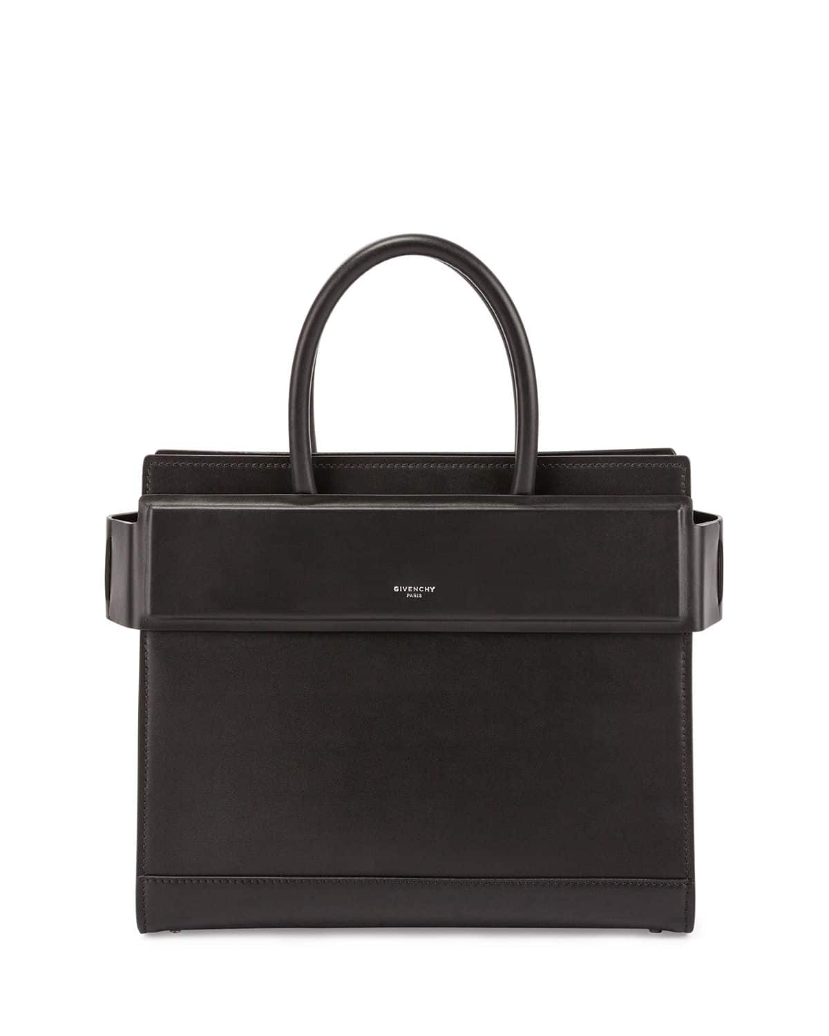 Givenchy Black Horizon Small Satchel Bag