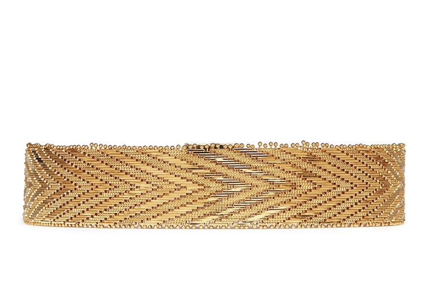 Givenchy Chevron Flat Chain Choker