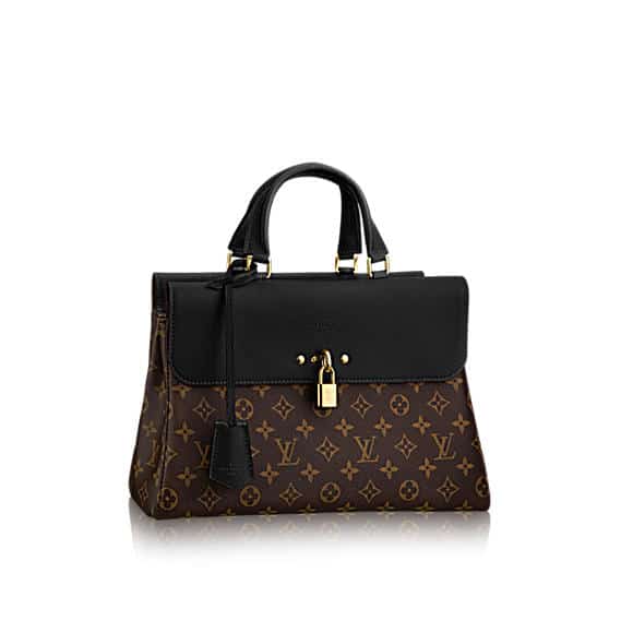 Louis Vuitton Black Monogram Canvas Venus Bag